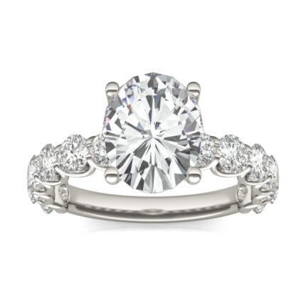Oval Celestial Engagement Ring